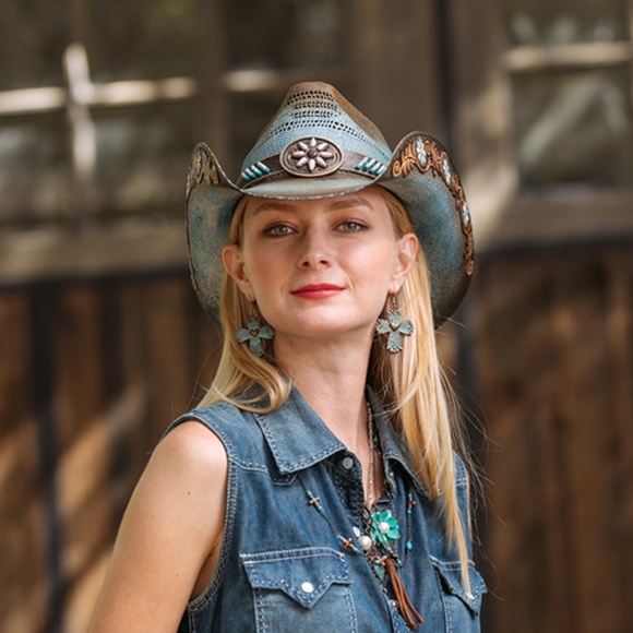 Stampede Hat - Genuine Bangora Western Hat - Picture 2 of 6